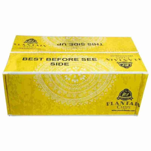 Asiko Slightly Salted Sweet Plantain Chips 60g (Box of 24)